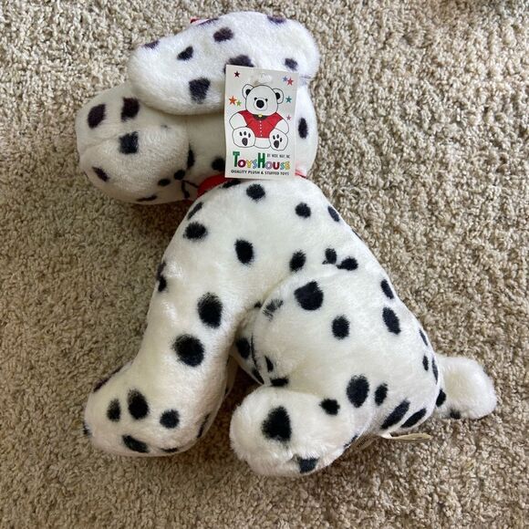 NWT Vtg Dalmatian Puppy Dog 12” Toys House Stuffed Animal - Picture 8 of 8